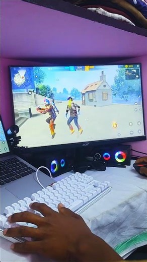 How I Play Freefire in Pc 🖥️ | #shorts