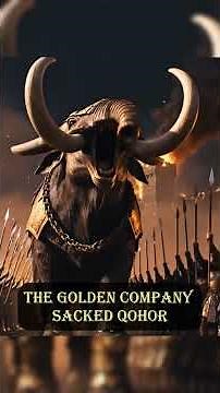 Beneath the Gold, the Bitter Steel — The Story of the Golden Company #asoiaf #gameofthrones