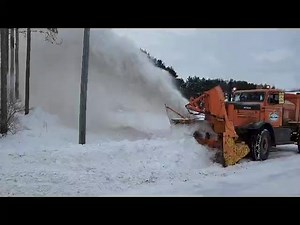 24K views · 162 reactions | Crews are getting the OCRC's Oshkosh snow blower out of storage to attack some of the larger snow drifts in the county to keep roads open. This machine is a beast and devours snow! | Otsego County Road Commission | Facebook