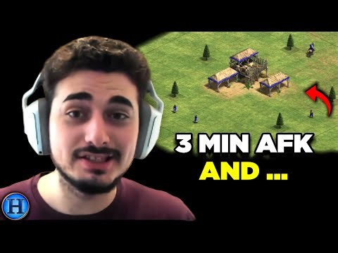 Pro Player AFK First 3 Minutes vs 1700 Elo | AoE2