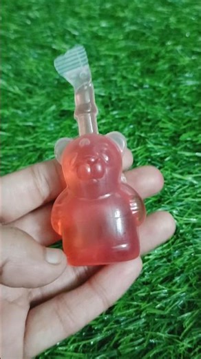 TeddyBear Jelly Popsicle 🤤😋 #shorts #jelly #teddybear #ytshorts