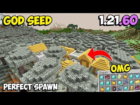 Pale Garden Village Seed for Minecraft 1.21.60 Bedrock & PE | Ultimate Survival Seed