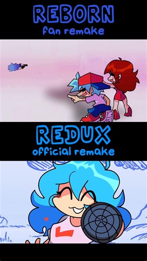 Sky Cutscene 1 - Reborn VS Redux #fnf #fridaynightfunkin #fnfmods