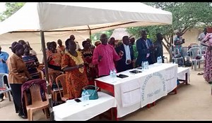 Mary Mwanika Leads Service in Amuria