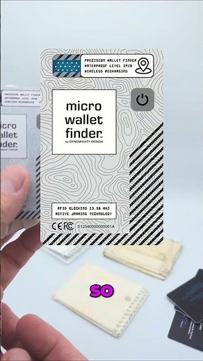 The Most Advanced RFID Protection in a 2mm Thin Finder