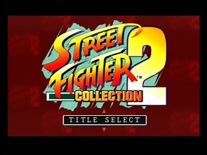 Gameplay Ps1 - Street Fighter Collection 2 PAL (1998)