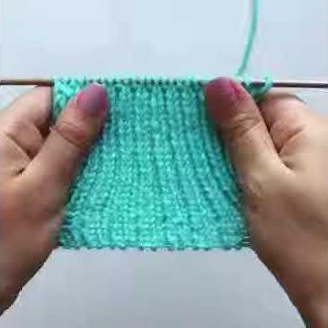 Italian Cast On - How to knit