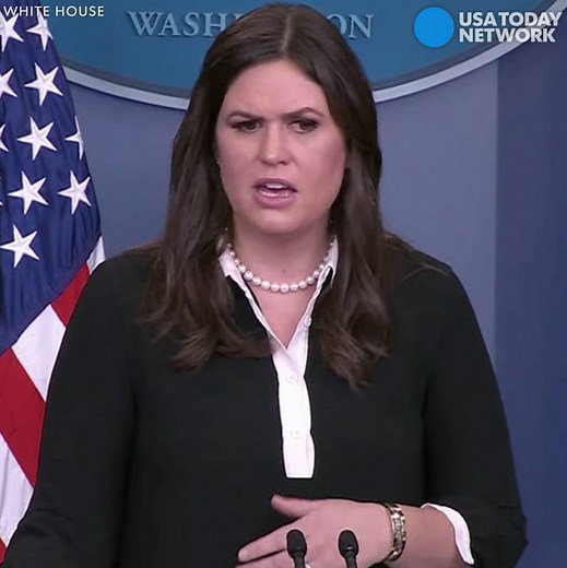114K views · 140 shares | Principal Deputy White House Press Secretary Sarah Huckabee Sanders defended President Trump's tweets attacking MSNBC anchors and gave the press a "Twilight Zone" analogy. https://usat.ly/2up0jYV | USA TODAY | Facebook