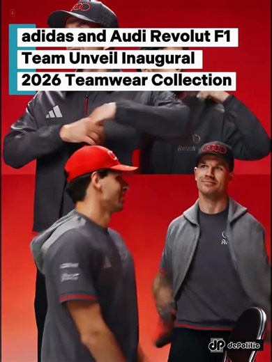 adidas and Audi Revolut F1 Team Unveil Inaugural 2026 Teamwear Collection - hypebeast.com