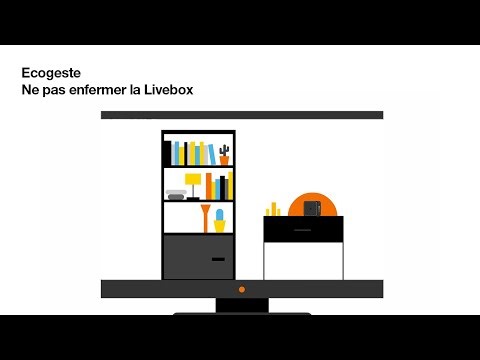 Ecogeste - Ne pas enfermer la Livebox - Orange