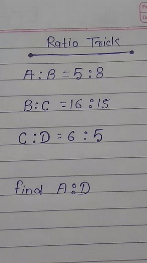Ratio Trick #ratio #trick #math | Imperial Math Classes