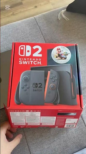 Unboxing the Nintendo Switch 2 #shorts