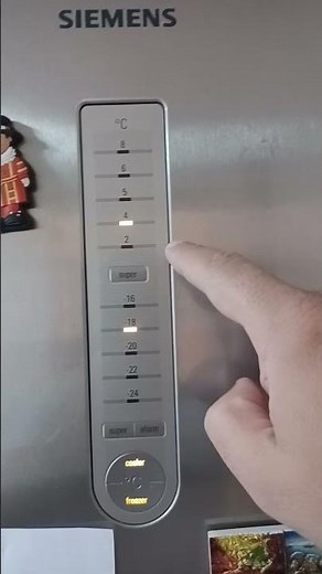 What temperature should your fridge and freezer be at ❄️