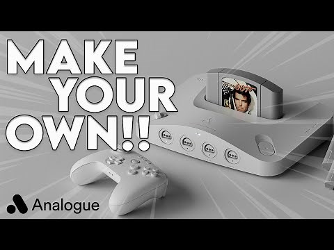 I Built My Own Analogue3D N64 Style Console... Kinda | How to Make Your Own!