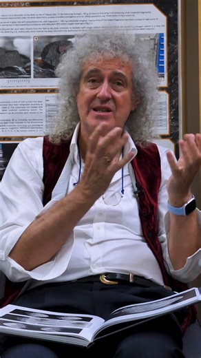 57K views · 225 reactions | Watch the full interview on our YouTube channel @IFLScienceOfficial! We met Sir Dr Brian May to talk all about his book on asteroid Bennu with OSIRIS-REx principal investigator Prof. Dante Lauretta. #Science #Bennu #Queen #brianmay | IFLScience | Facebook