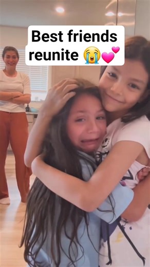 Best Friend Reunion That Made Us Both Cry 😭 #shorts