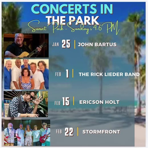 Free Concerts in the park in Key Colony Beach! #keycolonybeachrealtor #keycolonybeachrealestate #keycolonybeach #floridakeys