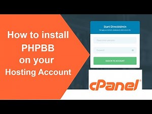 How To install PHPBB in Your Web Server