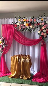 753K views · 8.7K reactions | Floral Backdrop for Birthdays & Weddings #craftymax #reelstrending #fypp #wedding | Crafty Max | Facebook