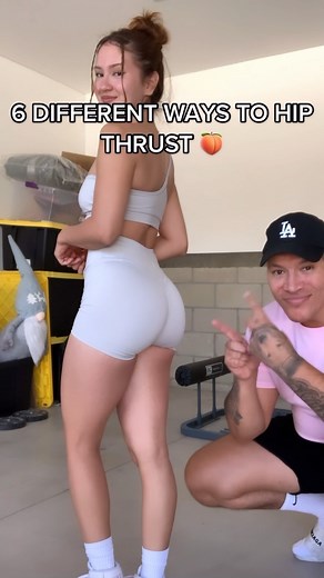 Booty King 🍑👑 on Instagram: "There isn’t a one size fits all when it comes to workouts. Hip thrusts are amazing to growing the booty, but if you don’t enjoy that specific exercise, there’s different variations you can do 😌👌🍑 Don’t sleep on the banded ones. Those burn extra good! Bands are from @buildabooty"