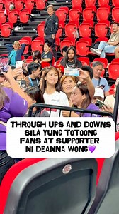 Sumusunod lang si deanna sa protocol ng arena na bawal mag pa picture pag ongoing ang game kasi makaka istorbo sa ibang audience, nag kataon lang na wala yung bouncer kaya nakalusot yung isang fan, tuwing timeout ang dami nyang napag bigyan na mag pa picture at after the game💜 #protectdeannawong | Team Alas Pilipinas