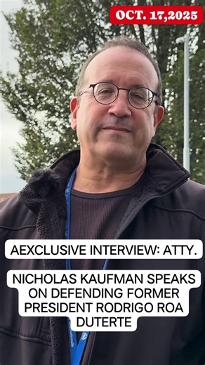 AEXCLUSIVE INTERVIEW: ATTY. NICHOLAS KAUFMAN SPEAKS ON DEFENDING FORMER PRESIDENT RODRIGO ROA DUTERTE #cctocredittotherightfulowner Alvin | Sam Latest Update Vlog