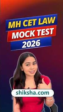 MH CET Law 2026 FREE Mock Test | MH CET Law 2026 Preparation #mhcetlaw2026 #mhcetpreparation