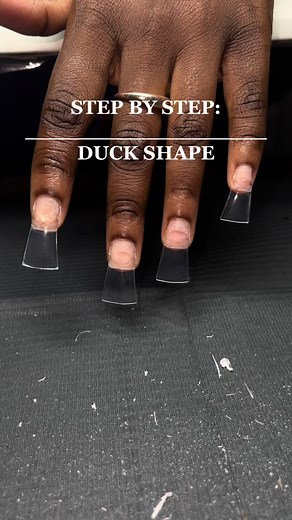 Duck Nail Shaping Tutorial: Mermaid Tails, Not Feet!