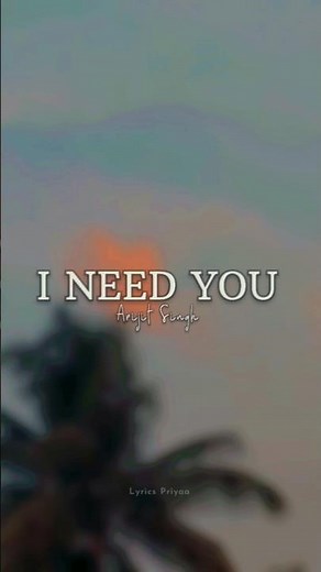 Girl I Need You - Lyrics Video ❤️ | Baaghi | Arijit Singh | Hindi Love Song 2026