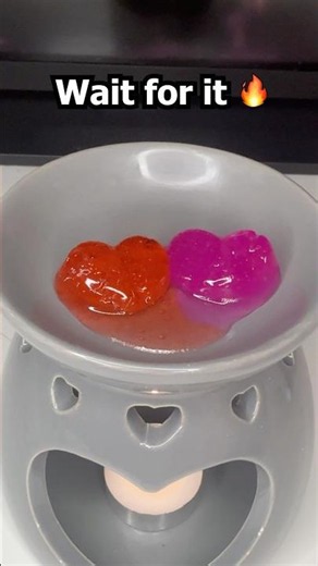 The Most Satisfying Heart Wax Melt Peel ❤️✨