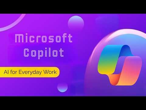 Microsoft Copilot Overview | AI Assistant for Work & Productivity