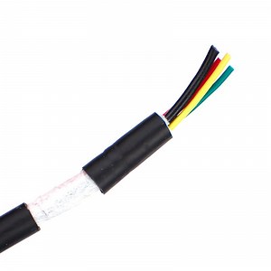 [Hot Item] UL2517 AWG20 4c PVC Cable Black PVC Jacket Stranded Copper Awm Electric Cable