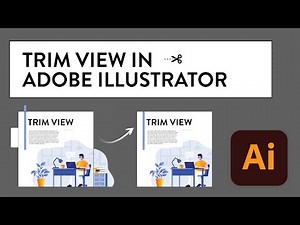 How to Trim View in Adobe Illustrator | Clean Up Your Art boards!
