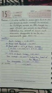 HRA calculation with easiest example #taxation