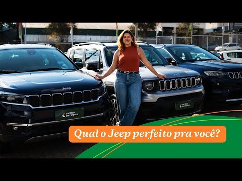 Jeep Renegade, Compass ou Commander? Diferenças de motorização, desempenho e conforto
