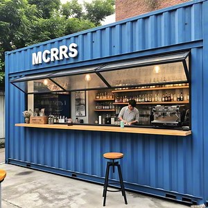 [Hot Item] Good Service Customize Design 20/40FT Shipping 20FT Prefab Modular Container Shops