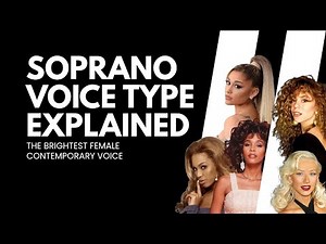 Soprano Voice Explained 🎤 The Brightest Voice Type in Modern Music