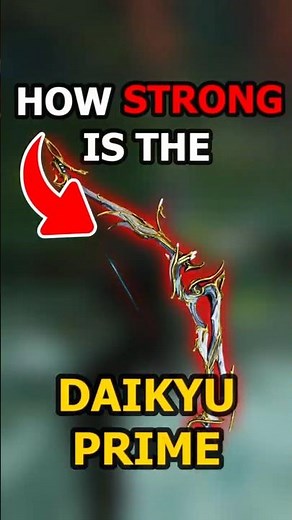 Daikyu Prime is INSANE in Warframe!