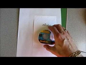 Scrapbooking - Comment imprimer un texte à l'ordinateur sur une carte artisanale