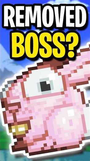 Who Remembers This Removed Terraria Boss?