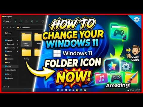 Change Your Windows 11 Folder Icon NOW?