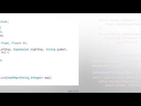 Refactoring In Java: Creating a Common Parent Class for Multiply and Divide Operators