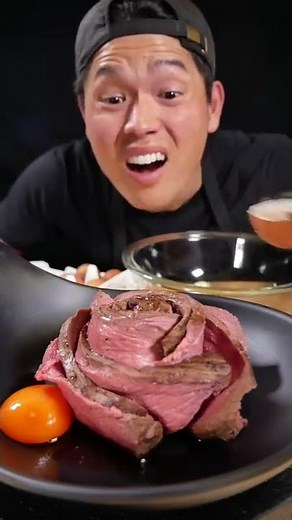 Roast beef and egg yolk #shorts