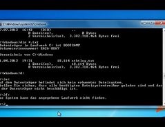 Unter DOS die Festplatten auflisten – Anleitung für Inhaltsauflistung