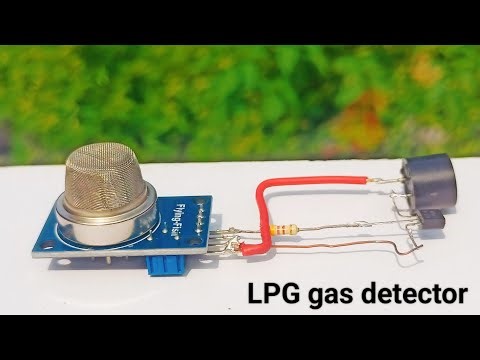 LPG Gas Detector | Simple Gas Leak Alarm Circuit at Home