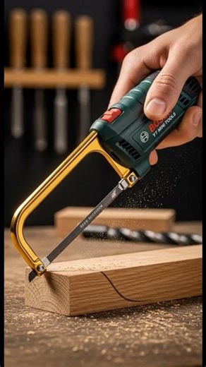 Mini Bosch Coping Saw ✂️ Perfect Curve Cutting ASMR Magic 🔥 Ultra Realistic Woodwork 8K