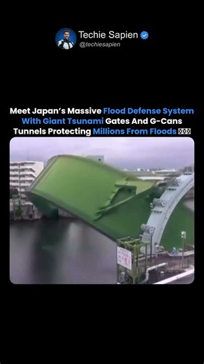 Japan’s Massive Flood Defense System Protects Cities From Tsunamis And Typhoons 🤯🌊