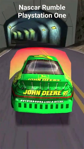 Nascar Rumble PSX single player Rookie at Cooper Canyon #nascarrumble #playstation #psx #ps1 #nascar