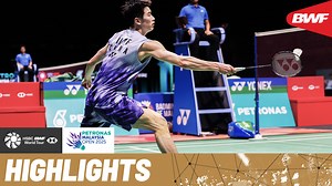 Semifinals up for grabs as Chi Yu Jen contests Li Shi Feng. #BWFWorldTour #MalaysiaOpen2025 | BWF — Badminton World Federation