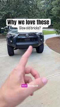 Why Do People Love These Slow Old Bricks? #4runner